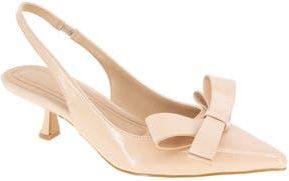 BCBGeneration Kasti Pointed Toe Slingback Pump in Frappe Patent at Nordstrom Rack, Size 6.5