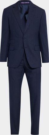 Ralph Lauren Purple Label Men & apos;s Kent Hand-Tailored Striped Suit