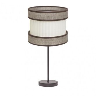 Fabrilamp Sobremesa Alto Home 1xe27 Marron/marron-beis 61x30x30 Cm