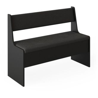 Vicco Panca ad angolo Roman, Nero, 106.6 x 41.5 cm Vicco