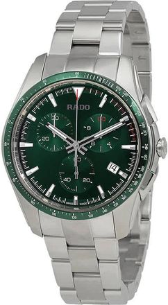 Rado HyperChrome Chronograph Green Dial Mens Watch R32259313