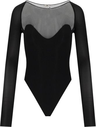 Elisabetta Franchi TOP NERO ELISABETTA FRANCHI