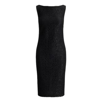 Ralph Lauren Vestido de encaje floral - Dresses - Mujer - Negro - 3XS