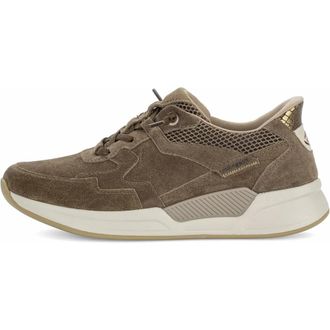 Gabor Rollingsoft Sneaker - Dames - Schoenen - Bruin - Maat: 40 1/2 EU Leer