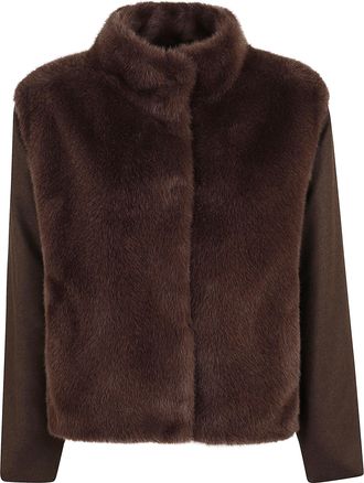Herno Short Multi-Material Herno Resort Jacket