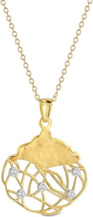 I.Reiss Company 14K 0.10 Ct. Tw. Diamond Necklace