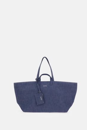 A.P.C. Borsa Tote Grande Le Drummer Toile