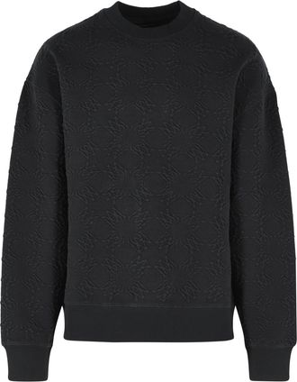 Amiri Ma Quad Black Cotton Blend Sweatshirt