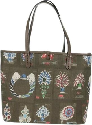 Bulgari Pre-owned Tote Bags, female, Multicolor, Size: ONE SIZE Pre-owned Leather Shoulder Bag