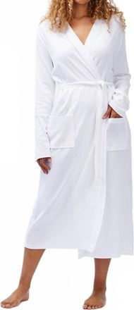 Under The Canopy Organic Robe In White