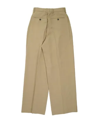 Ami Straight Fit Trousers - Beige