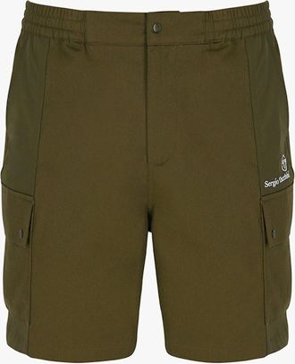 Sergio Tacchini Mens Sergio Tacchini Calisti Cargo Shorts - Green - Size: 39/38/32
