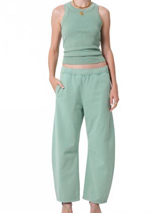 Citizens Of Humanity Miro Soft Brushed Sweatpant In Cadet
