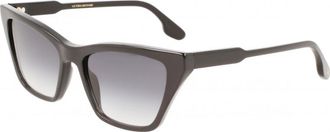 Victoria Beckham Womens VB638S 55 001 Sunglasses - Black - One Size