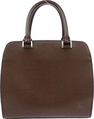 Louis Vuitton Pont Neuf Handbag Epi Leather Brown Leather Handbag (Pre-Owned)