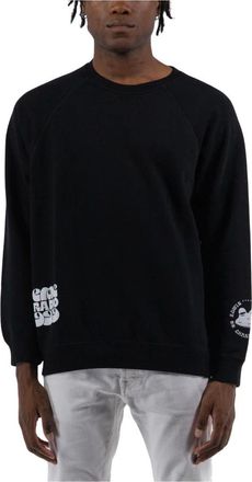 Edwin Heren, Sweatshirts & Hoodies, Zwart, Maat: XL Katoen