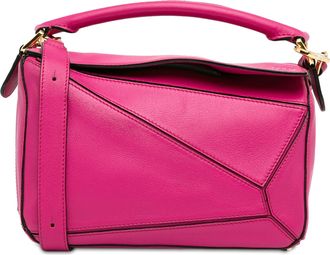Loewe Pink Medium Puzzle Bag