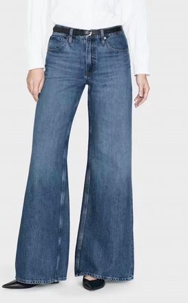 Frame Denim Easy Wide Flare In Lucite