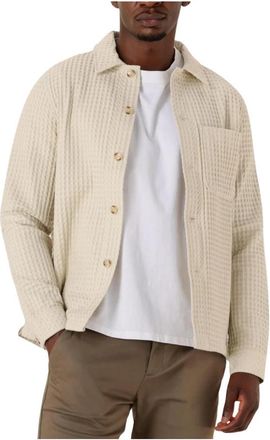 Dstrezzed Lino FW Overshirt - Heren - Zomerjassen - Beige - 2XL - Jassen