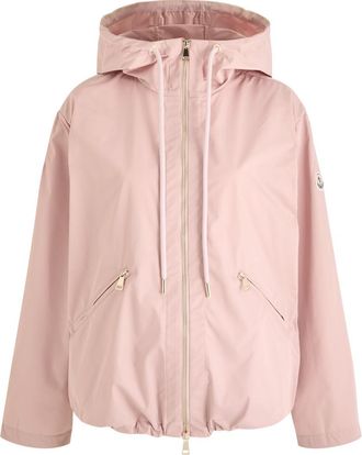 Moncler Cassiopea Hooded Shell Jacket - Pink Light - 1 (UK 10 / S)