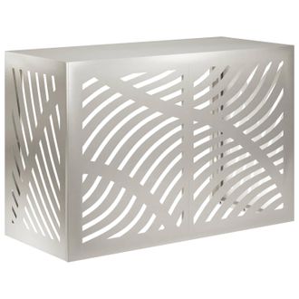 vidaXL Funda Para Aire Acondicionado Plateado 90 X 40 X 60 Cm Vidaxl