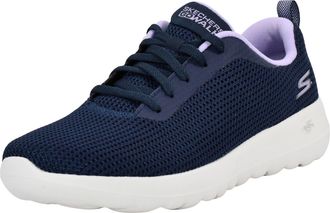 Skechers Gowalk Joy Upturn Lace-Up Trainer - Navy Combi Size 4