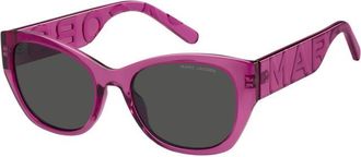Marc Jacobs Grey Cat Eye Ladies Sunglasses MARC 807/S 0MU1/IR 54