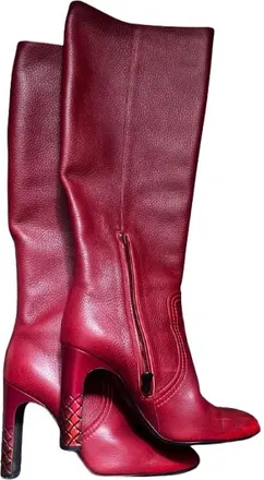 Bottega Veneta Rose- Poppy Skyatos Boots Size 38