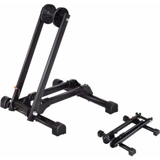 OEM Portabicicletas, Expositor De Bicicletas Con Base Estable Y Estructura Met&aacute;lica, 32 X 43 X 43 Cm, Color Negro