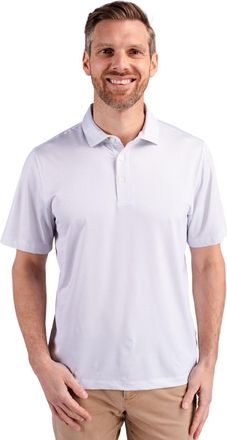 Cutter & Buck Pike Eco Symmetry Print Stretch Recycled Mens Polo
