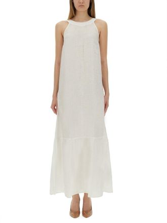 120% Lino 120% Lino Long Linen Dress