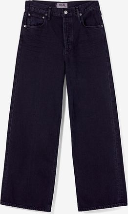 A Gold E Jeans mit weitem Bein aus Biobaumwolle Ren Scowl