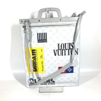 Louis Vuitton Pre-owned Handbags, female, White, Size: ONE SIZE Pre-owned Fabric louis-vuitton-bags