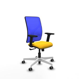 Piqueras y Crespo Silla De Oficina Piqueras Y Crespo Motilla Negro Espuma Alta Densidad