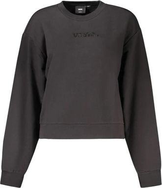 Vans Zwarte Katoenen Dames Sweater - Dames - Sweatshirts - Zwart - M - Katoen - Hoodies & sweatvesten
