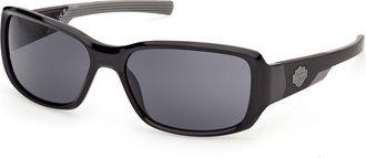 Harley-Davidson HD00030 01A Mens Sunglasses Black Size 60