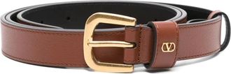 Valentino Garavani Cintura in pelle - Marrone