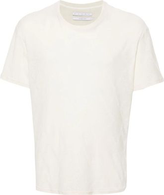 RANRA Starri T-shirt - Heren - T-shirts - Wit - XL - Katoen - Tops