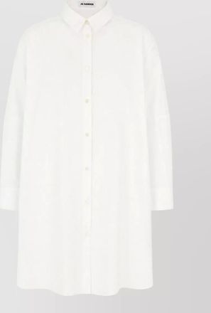 Jil Sander cotton shirt dress