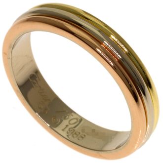 Cartier Yellow Gold (18K) Pink Gold (18K) White Gold (18K) Band Ring (Pre-Owned)
