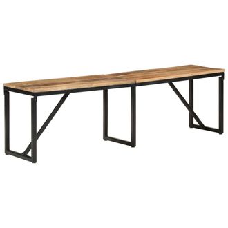vidaXL Vidaxl - Banco De Madera Maciza De Mango 160x35x46 Cm