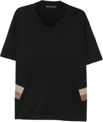 low brand T-shirt - Heren - T-shirts - Zwart - L - Tops