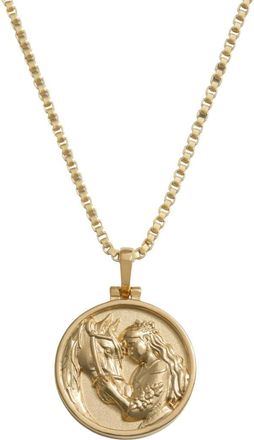 Awe Inspired Goddess Pendant Necklace in Rhiannon/Gold at Nordstrom