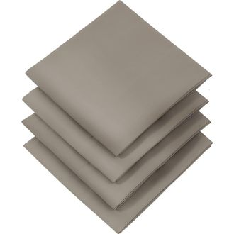 Southshore Fine Linens 4 Piece Pillow Case Set in Dark Taupe at Nordstrom Rack, Size Standard