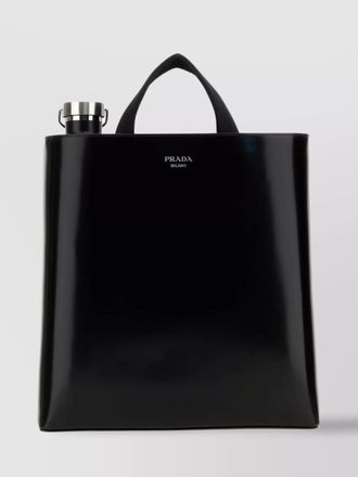 Prada calf leather tote bag