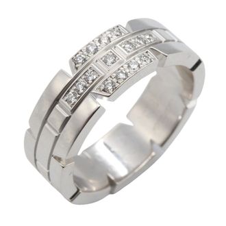 Cartier Clear White Gold White Gold (18K) Band Ring (Pre-Owned)