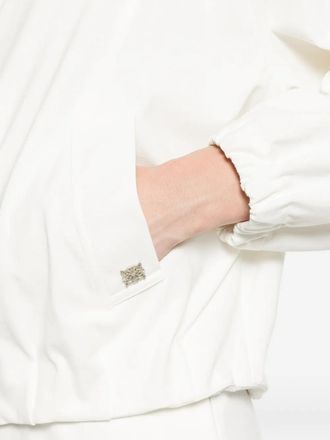 PANICALE Drawstring Hooded Jacket - White