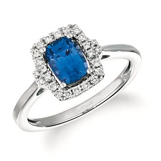 Le Vian Ladies Cornflower Sapphire Rings set in 14K Vanilla Gold