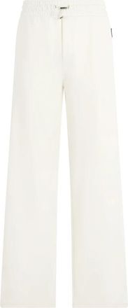 Philipp Plein Tracksuit Broeken Jacquard Logo - Heren - Sweatpants - Wit - 5XL - Polyester - Broeken