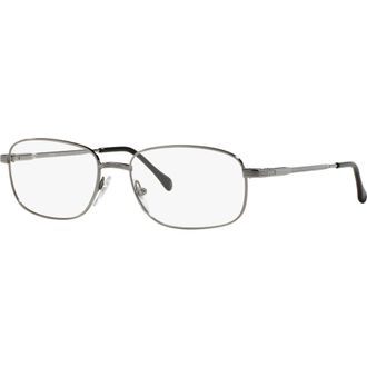 Sferoflex 52mm Square optical glasses in Silver at Nordstrom